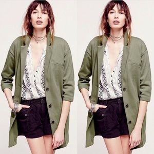• Free people blazer •